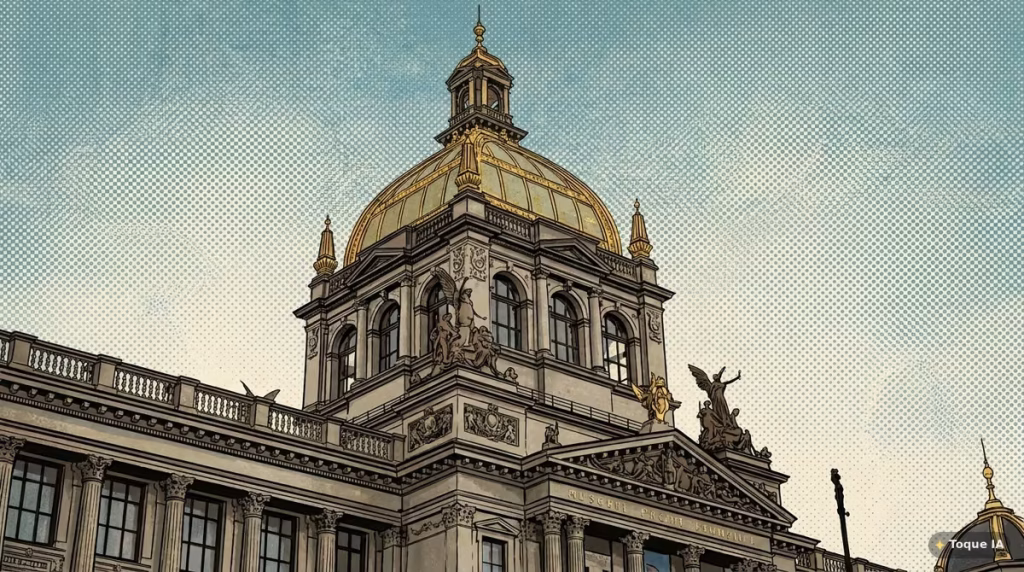 Cúpula del Museo Nacional de Praga
