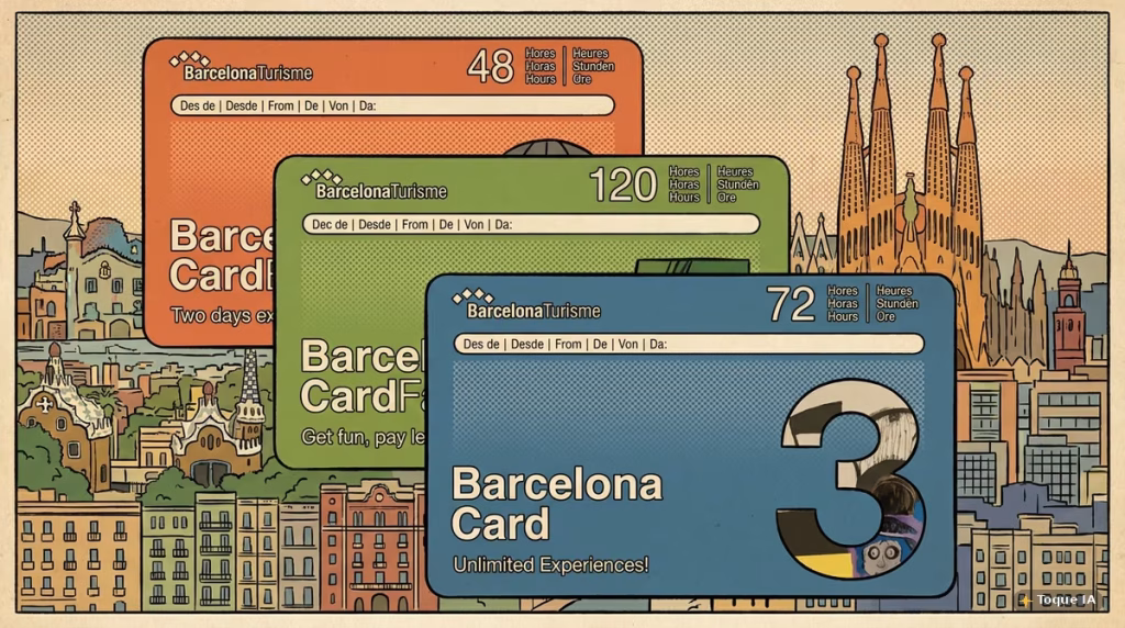 Tipos de Barcelona Card
