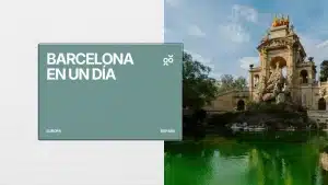 Barcelona en un día