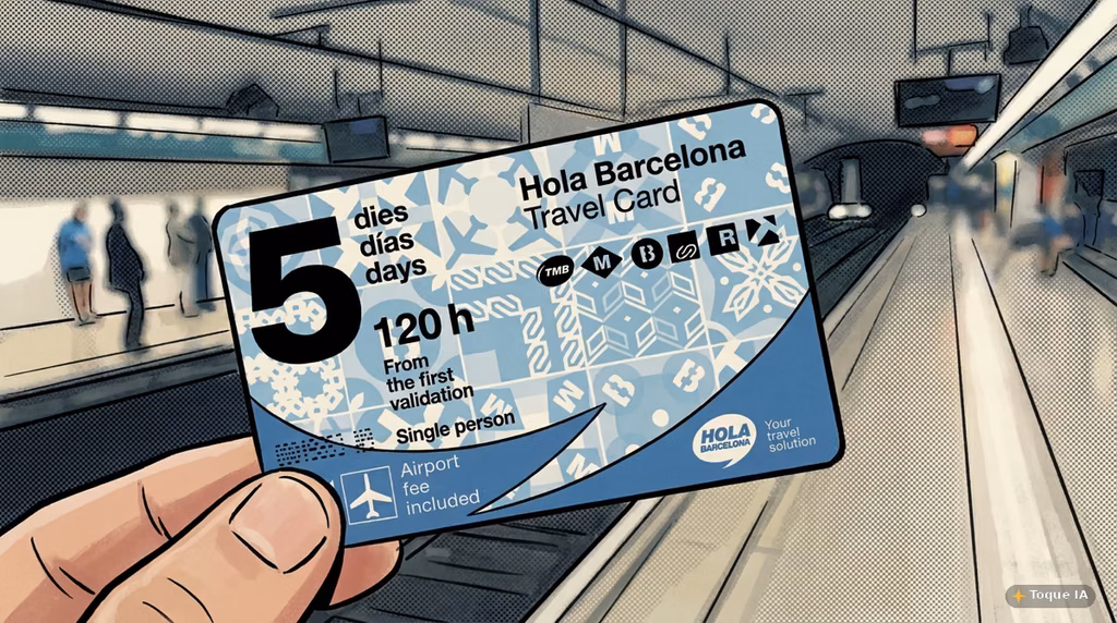 Hola Barcelona Travel Card