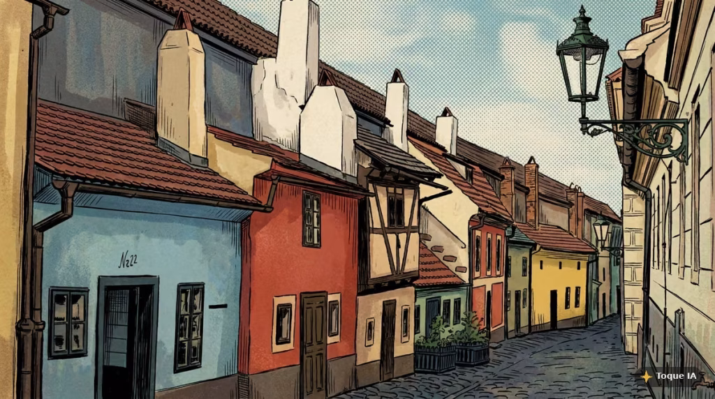 El Callejón de Oro, una de las cosas que hacer en Praga