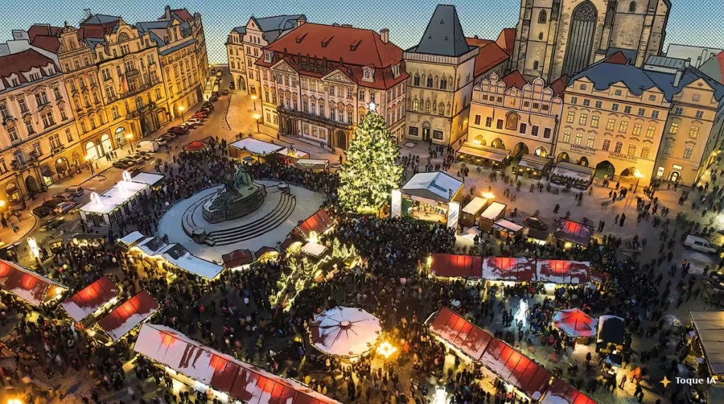 Mercados navideños de Praga, una de las mejores épocas para ir