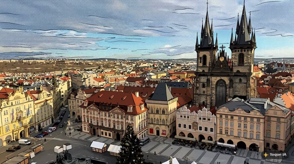Moverse por Praga es sencillo
