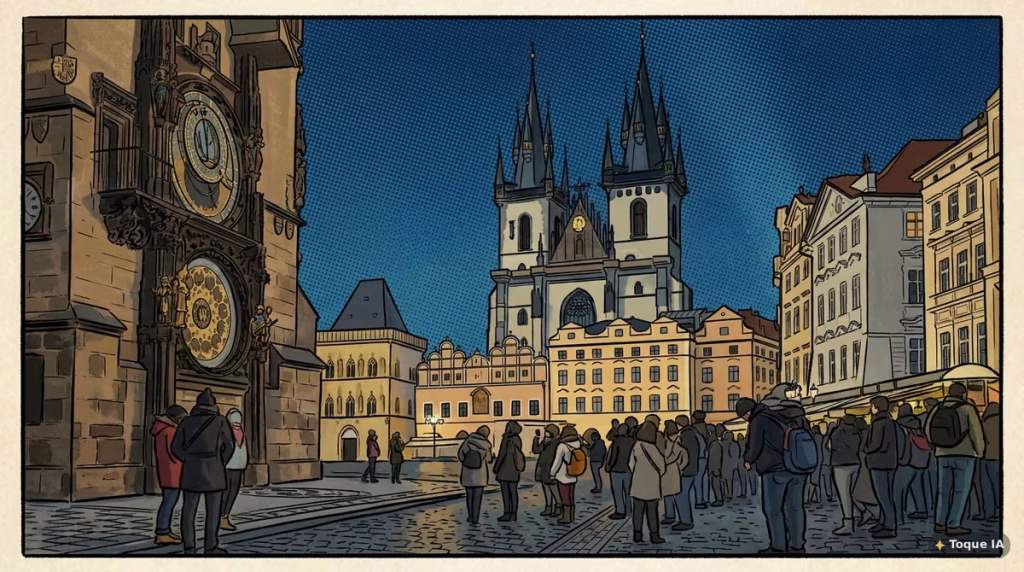 En tus 5 días en Praga, al Reloj Astronómico