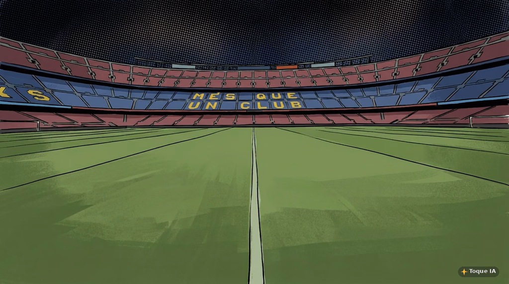 Visita guiada al césped del Camp Nou