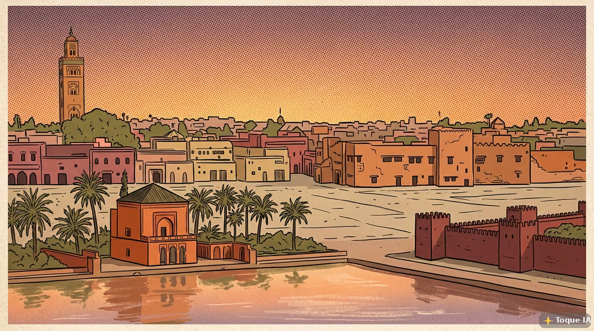 Marrakech en verano