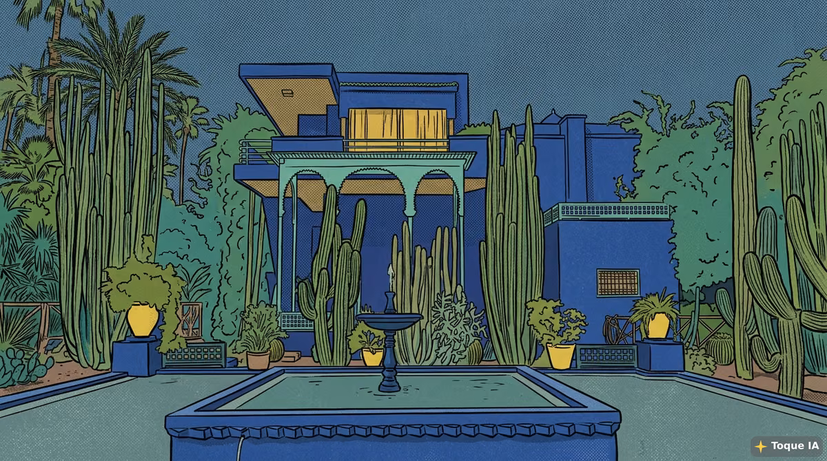 El Jardín Majorelle, otro imprescindible en Marrakech