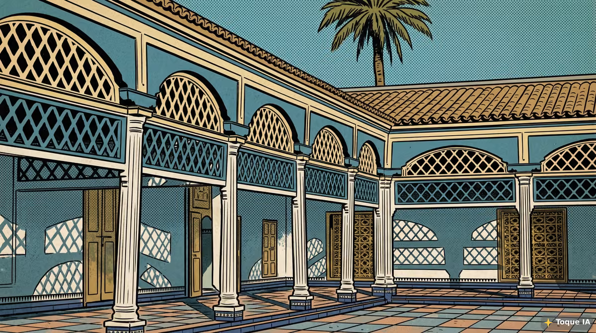 El Palacio de la Bahía, un must que ver en Marrakech