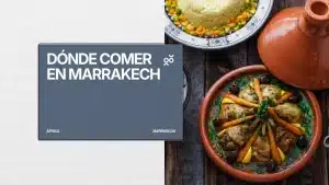 Dónde comer en Marrakech